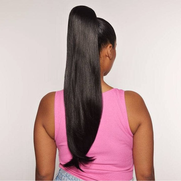 INH 26” Ponytail Hair Extensions Jet Black -2 Available! - Picture 10 of 15